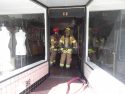 Washington Street Closed Fire at Sonora School of Sewing Photo by Sabrina Ambler