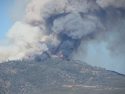 Hunters Fire picture taken from south east corner of the Lake Don Pedro subdivision in Mariposa County near Barrett Cove Photo taken by: Vickie Eiland