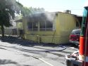 Single Wide Mobile Home Fire