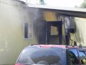 Single Wide Mobile Home Fire Damage