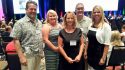 Annual Model Schools Conference Attendees (in photo, left to right) Scott Nanik, Director, Calaveras County Office of Education; Angela Howard, Vice Principal, Jenny Lind Elementary; Jennifer Truman, Teacher, Bret Harte High School; Mike Nagano, Lead Teacher, Calaveras River Academy; Tierra Crothers, Principal, San Andreas Elementary