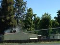 Smoke Visible From Tamarron Mobile Home Fire