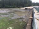 Twain Harte Lake drained