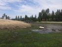 Twain Harte Lake drained