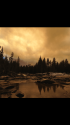 Meadow Fire Visible From Tuolumne Meadows