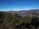 Dog Rock Fire picture taken 10-09-14 from the Wawona Road looking toward the fire area