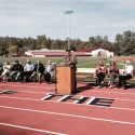Superintendent Robert Griffith and Dignitaries at Summerville Thorsted Stadium Opening