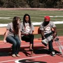 Summerville High School students Julia Jensen, Malitay PetersonWood and Humphrey Quirie