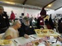 Choosing From the Dessert Tray at Tuolumne County's Christmas Eve Day Dinner