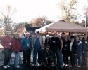 Santa Fly-in Volunteers Helping Gather Coats