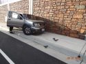 Pick-up crashed into Mono Way retaining wall