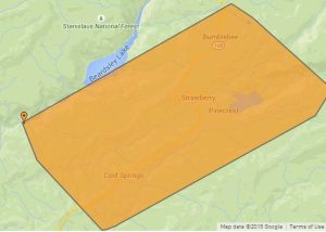 PG&E Power Outage Pinecrest Lake area
