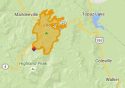 Washington Fire Map
