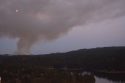 Big Creek Moon Smoke over Pine Mountain Lake