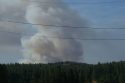 Big Creek Fire From Greeley Hill