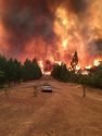 Butte Fire, from a firefighter's perspective, according to wife Michelle Gonzalez