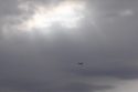 Butte Fire, Heavenly Light On Firefighting Plane
