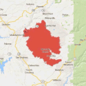 Butte Fire Perimeter Map