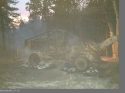 Damage to Regina Alderman's property from the Oak Fire