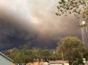 Smoke in sky over San Andreas