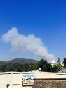 Cedar Ridge Big Hill Fire from Clarke Broadcasting. South Washington St.