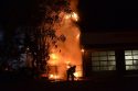 Fire at Wright's Tire