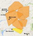 Composite of PG&E Power Outage Map