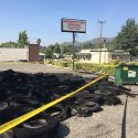 Fire at Wright's Tire
