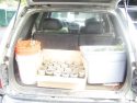 Marijuana found in back of SUV