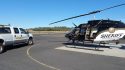 Tuolumne County Sheriff's Dept. Search and Rescue and Stanislaus County Sheriff's Dept. Air Operations Team Helicopter at Columbia Airport