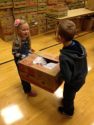 ATCAA Thanksgiving Distribution 2015, kids helping