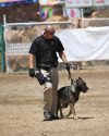 Sgt. Steve Poortinga and K-9 Kain of the Angels Camp Police Dept.