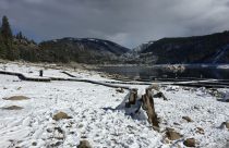 Pinecrest Lake Snow 12/14/15