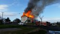 Masonic Hall Fire in Milton