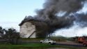 Masonic Hall Fire in Milton