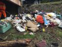 Trash clearing at Sonor bridge by Stockton Road