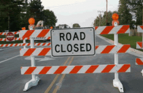 Road Closed Sign