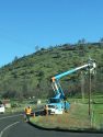 PG&E Crew Along Rock Creek Road