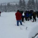 Snow pack reading at Phillip Station