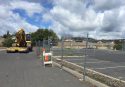 Construction Vehicles at SRMC Pavilion Site