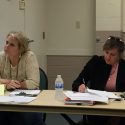 Fair Manager and CEO Stacey Dodge (left) and Office Manager Michelle Keefe