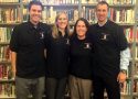 (Archive Photo) Kellene Ditler second from left, with staff members Daniel Atkins, Diana Harford and Steve Sweitzer