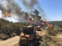The Border Fire in San Diego
