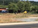 Chase and crash on North Tuolumne Road