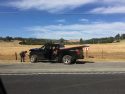 HWY 49 crash and fire