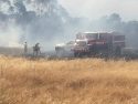 Fire near Lake Don Pedro