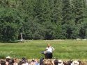President Barrack Obama gives speech at Yosemite