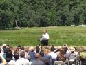 President Barrack Obama gives speech at Yosemite
