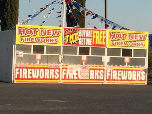 Stand Selling Safe and Sane Fireworks In Calaveras County