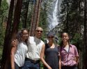 The Obama Family During a Weekend Hike In Yosemite